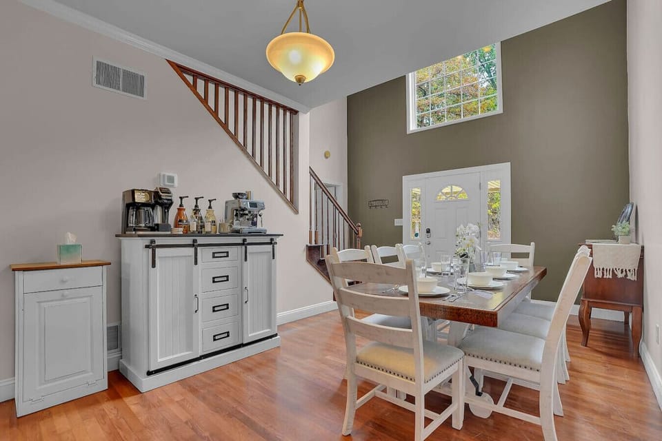 Dining Area with Gourmet Coffee Bar