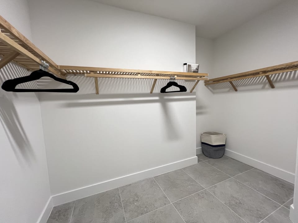 Master Walk-in Closet