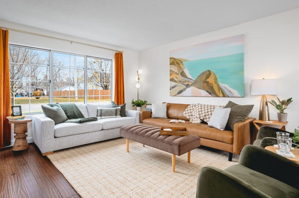 Living room with endless relaxation and views 🌟🛋️