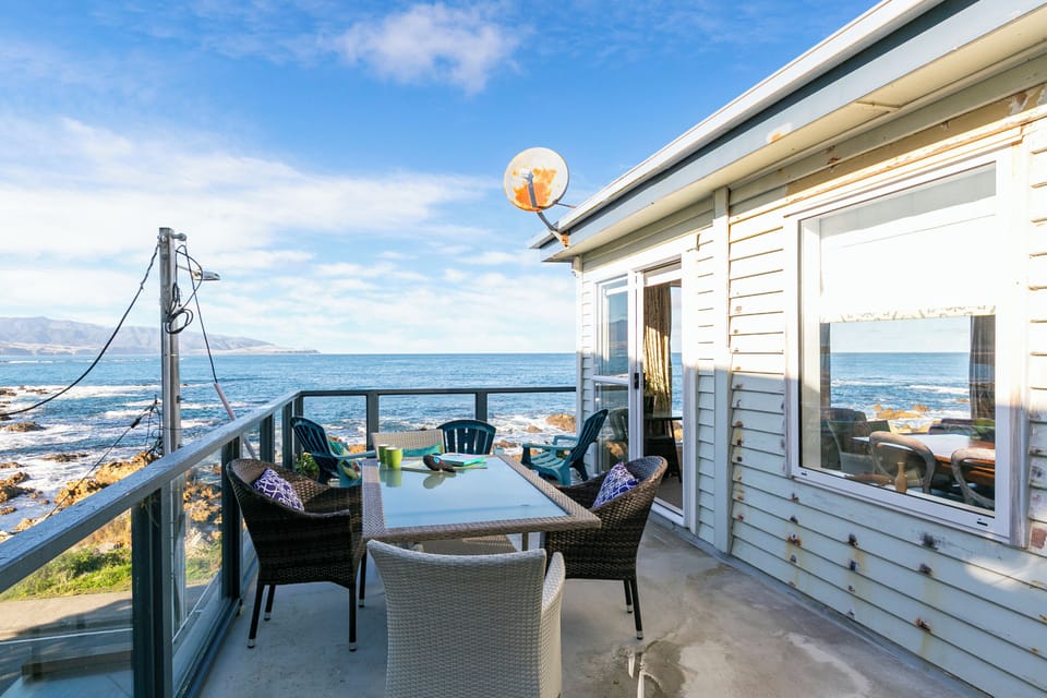 Outdoor dining table and chairs