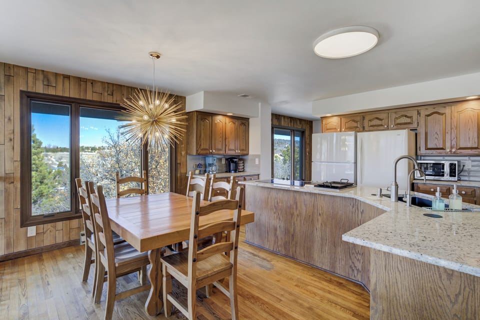 Kitchen nook.