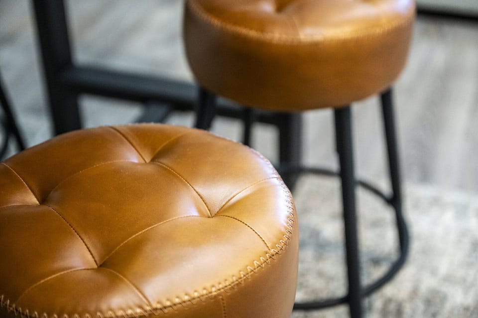 River Overlook's inviting dining area