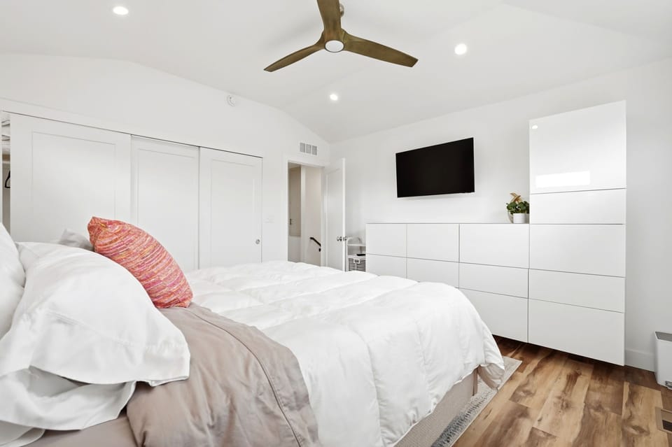 Upstairs Bedroom | Plenty of Storage | Large Closet