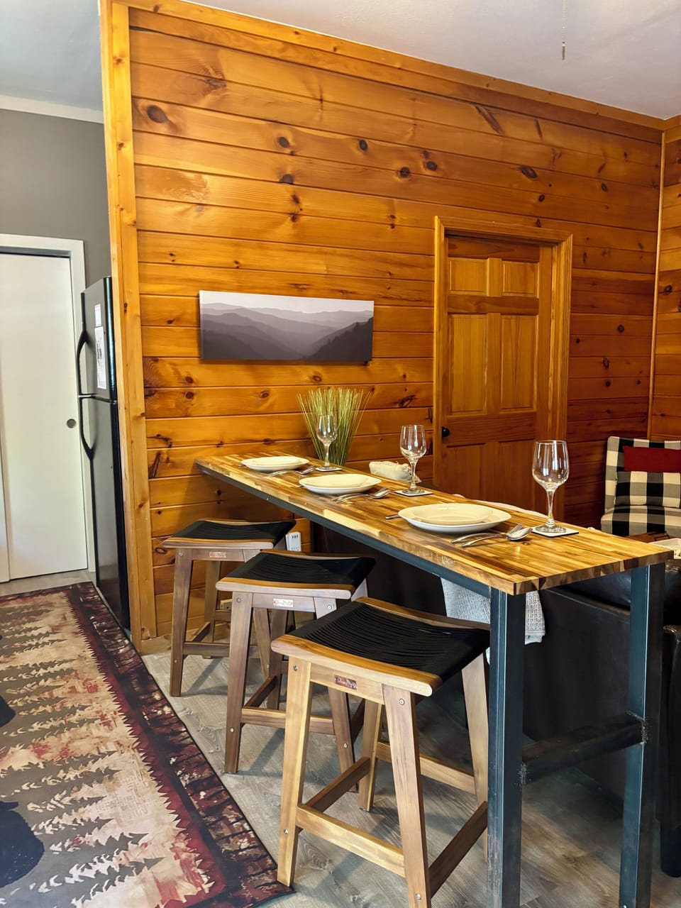 Dining area and/or work station.