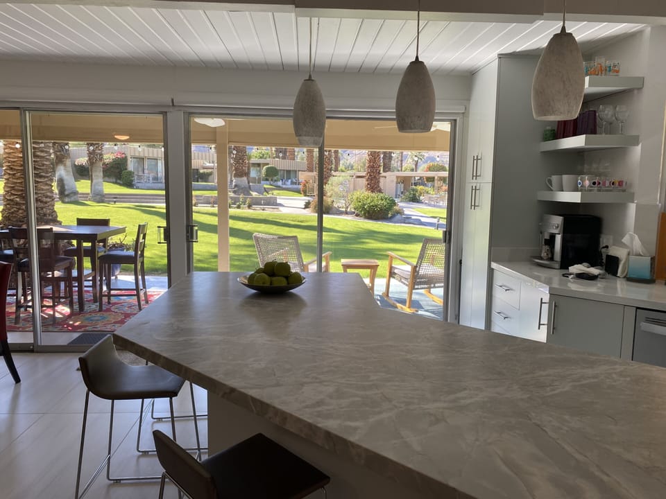 Kitchen bar/counter with seating