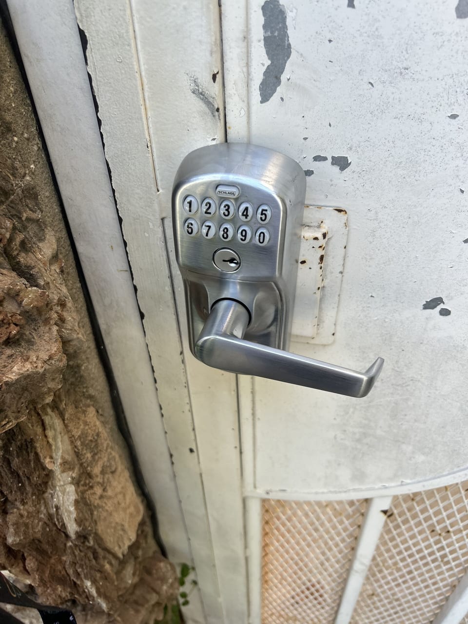 Keyless Entry Gate Lock