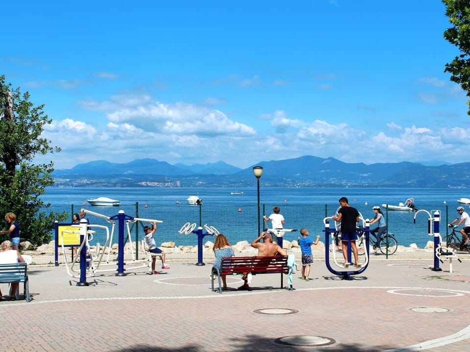 Cloud, Water, Sky, Mountain, Blue, Tree, Outdoor Furniture, Lake, Shade