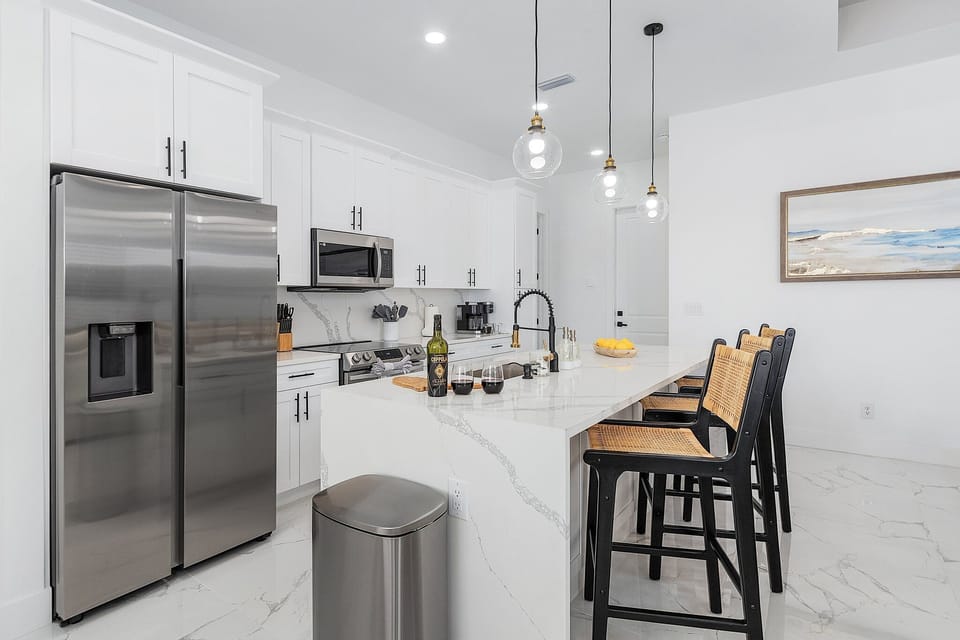 Perfect for culinary adventures and family meals during your stay.