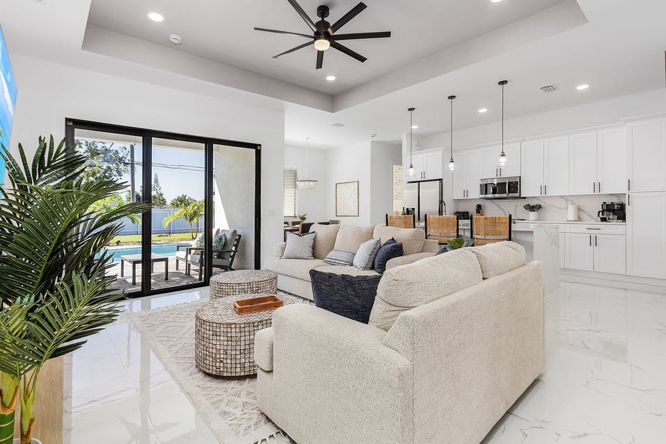 Offers a spacious and inviting living area with beautifully designed decor.