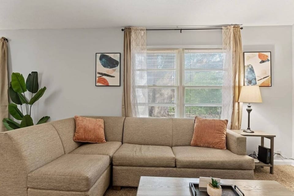 Comfy living room couch