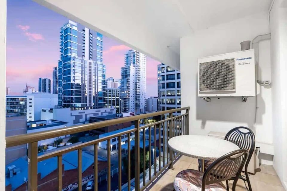 Private balcony to watch the world go by