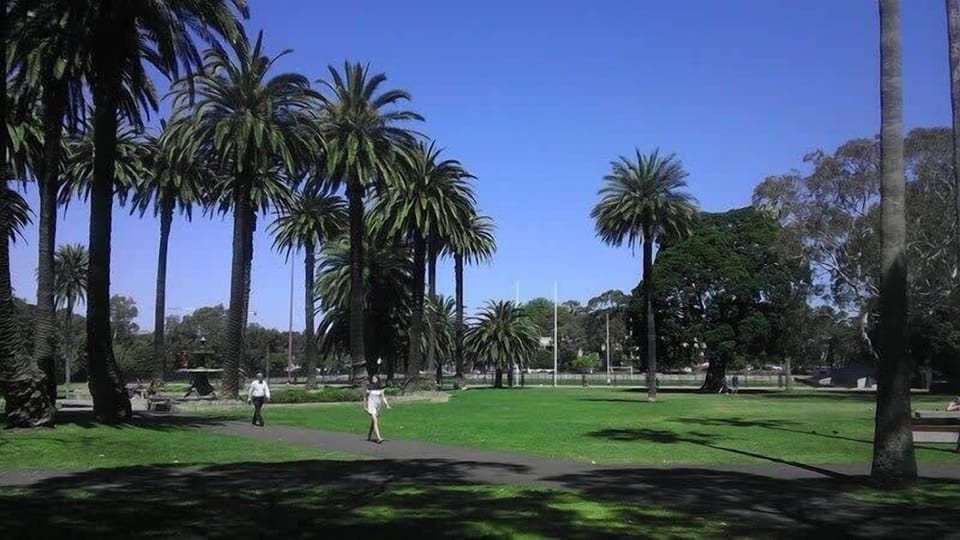 Redfern Park across the road