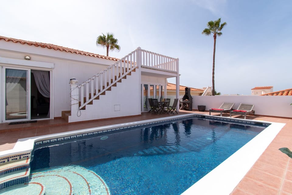 Private heated pool