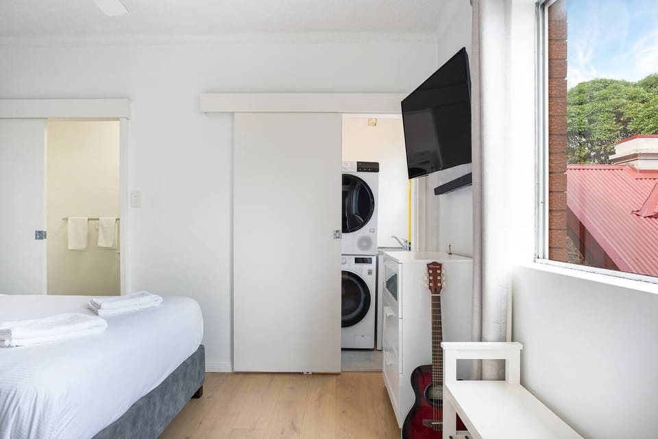 An internal laundry adds to your everyday convenience with a washing machine and dryer.
