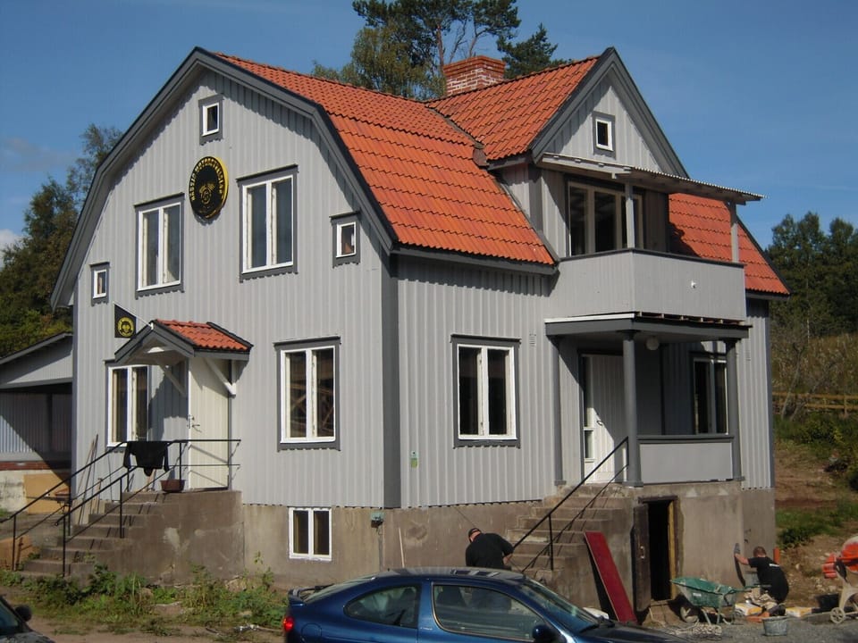 the house