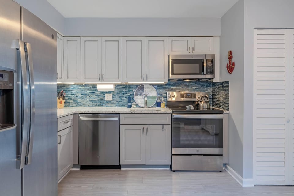 GE Stainless steel appliances
