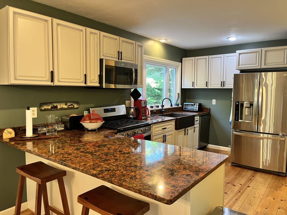Large updated kitchen