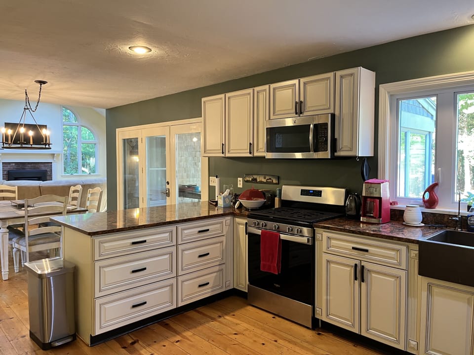 Fully equipped kitchen