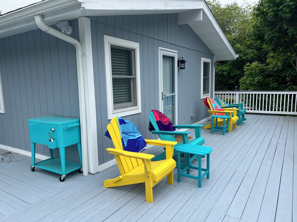 Upper patio