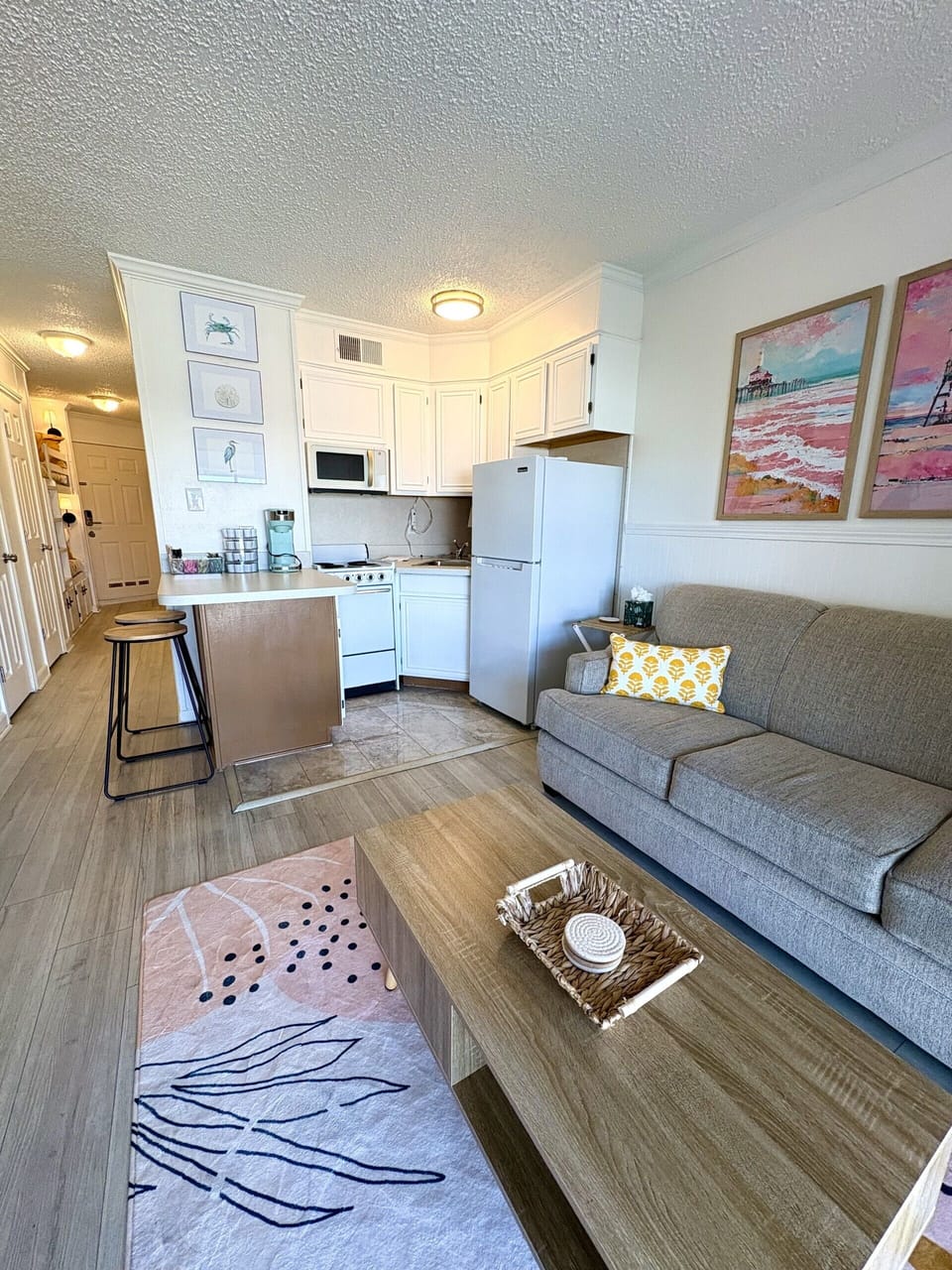 Room to enjoy conversation while you cook