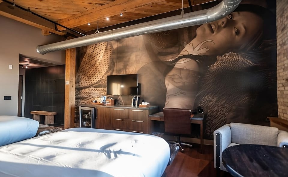 Bedroom. Interior and views may vary based on location and availability.
