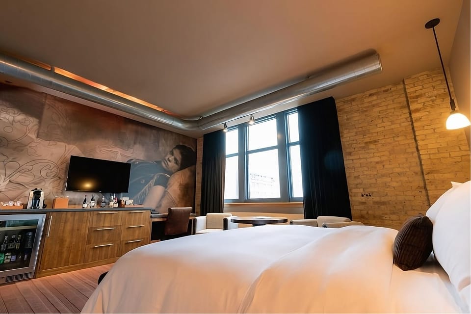 Bedroom. Interior and views may vary based on location and availability.