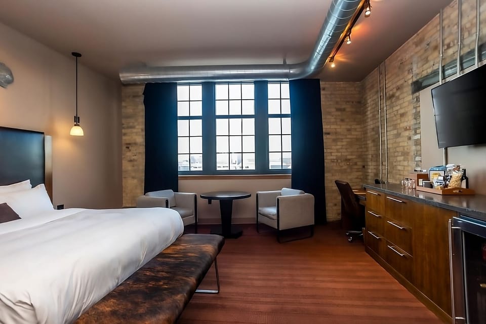 Bedroom. Interior and views may vary based on location and availability.