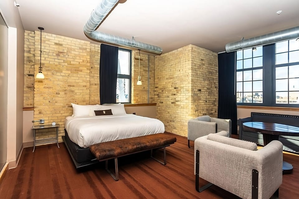 Bedroom. Interior and views may vary based on location and availability.
