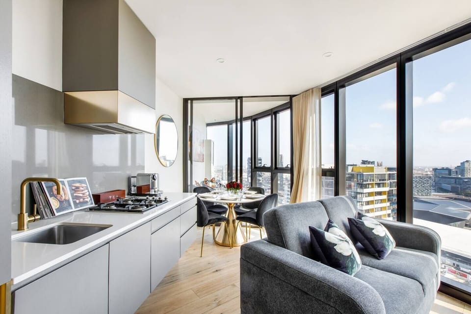 Central heating and cooling keeps temperatures comfortable.