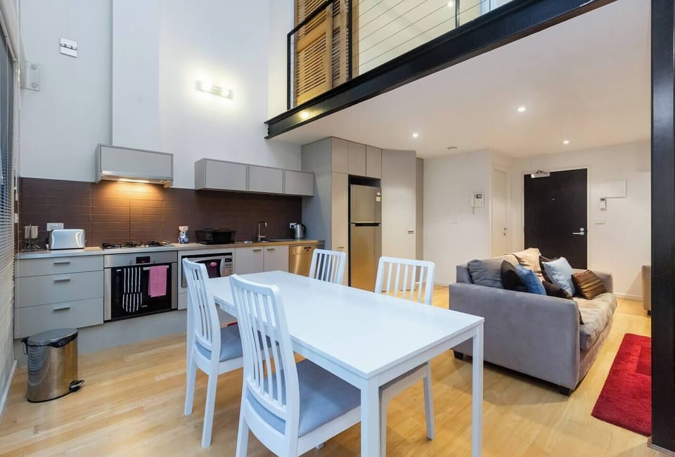 Open plan living maximises space, creating a cosy retreat perfect for entertaining.