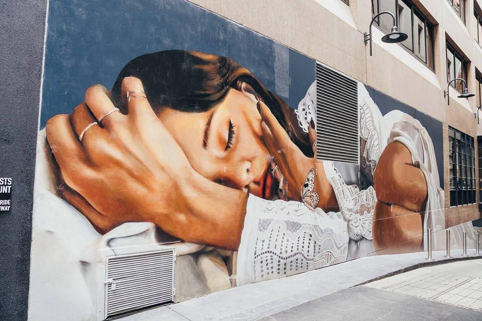 Explore Melbourne's grafittied laneways and admire the diverse art that lines the streets.