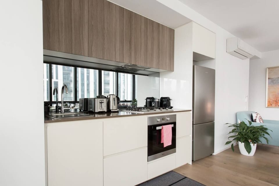 Whip up meals in the fully-equipped, galley-style kitchen.