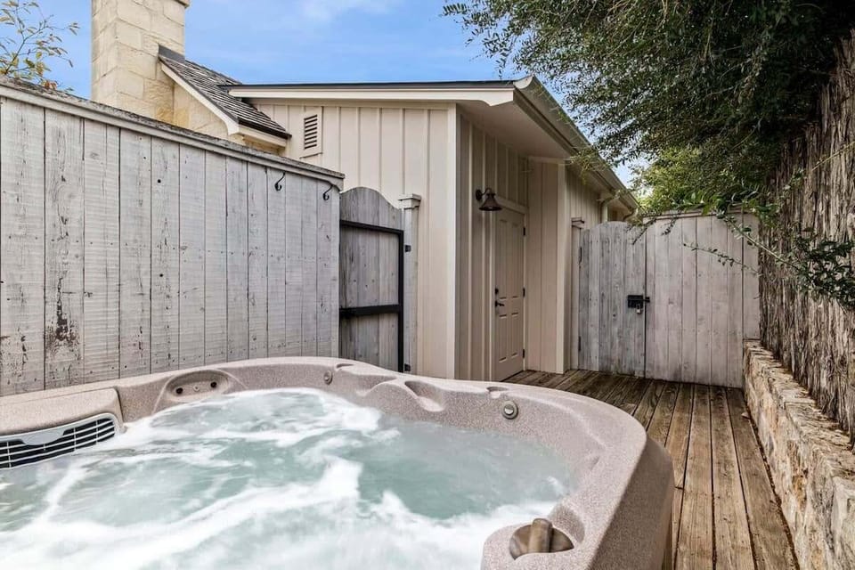 Relax and enjoy our hot tub!