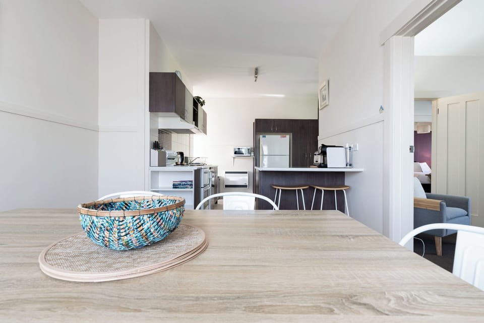 Lovely open kitchen-dining space