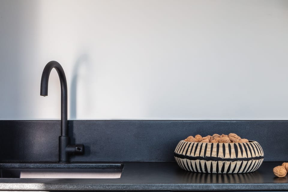 Exciting kitchen details.