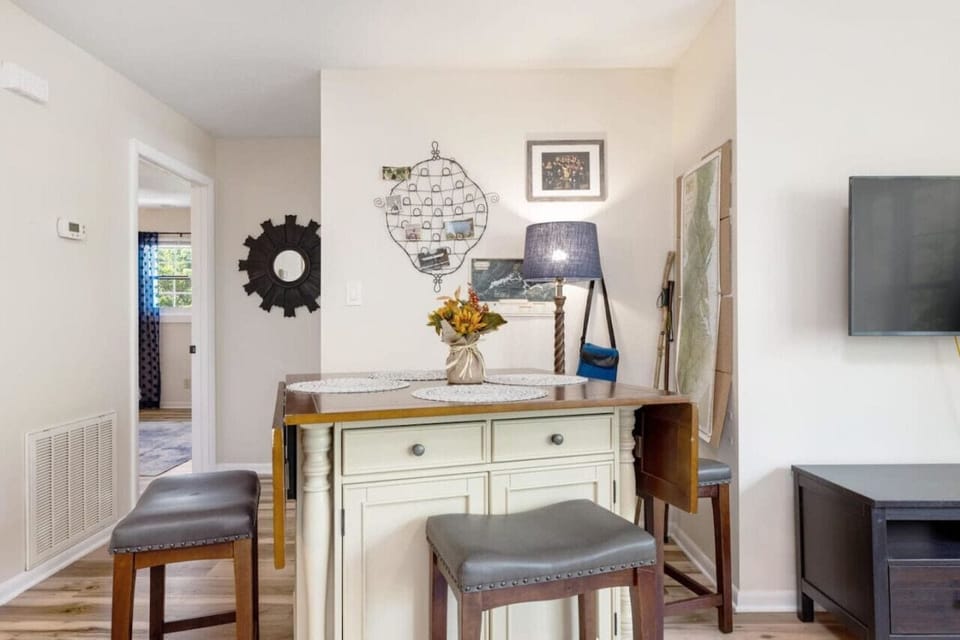 Gather around the table in this cozy dining nook, where every meal feels like a special occasion.