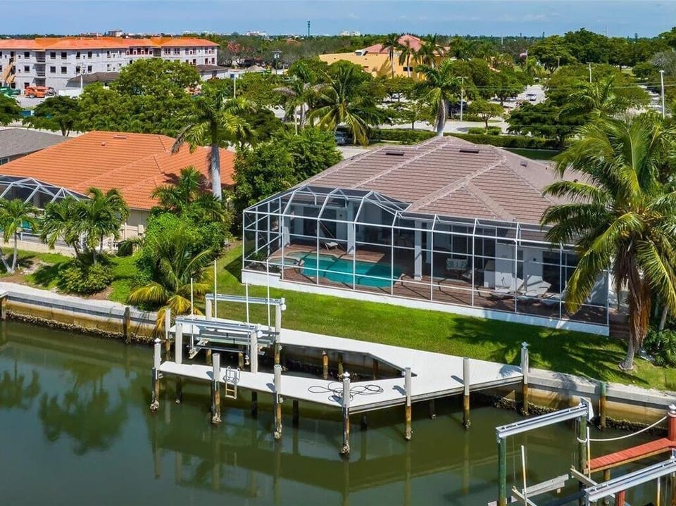 Dock with Boat Lift