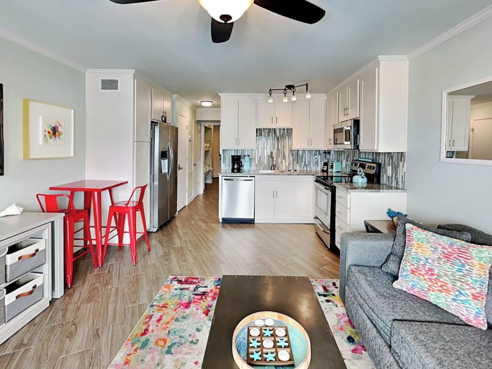 Open Living & Dining