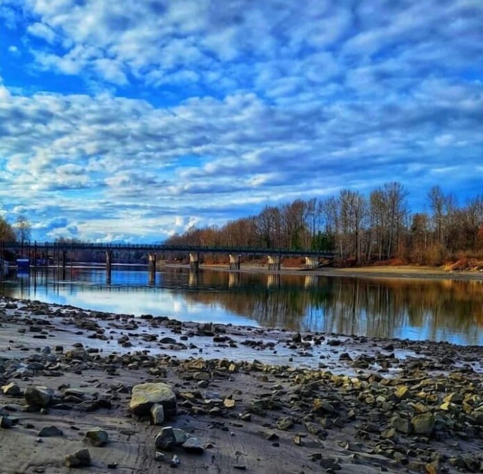 Fort Langley Bridge Over The Fraser River