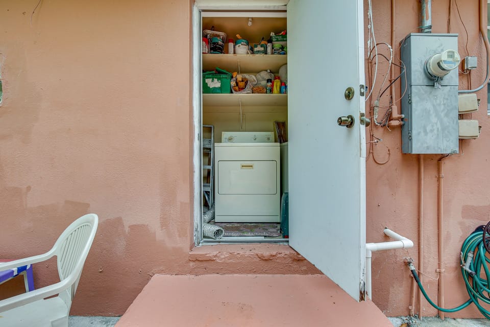 House Exterior | Laundry