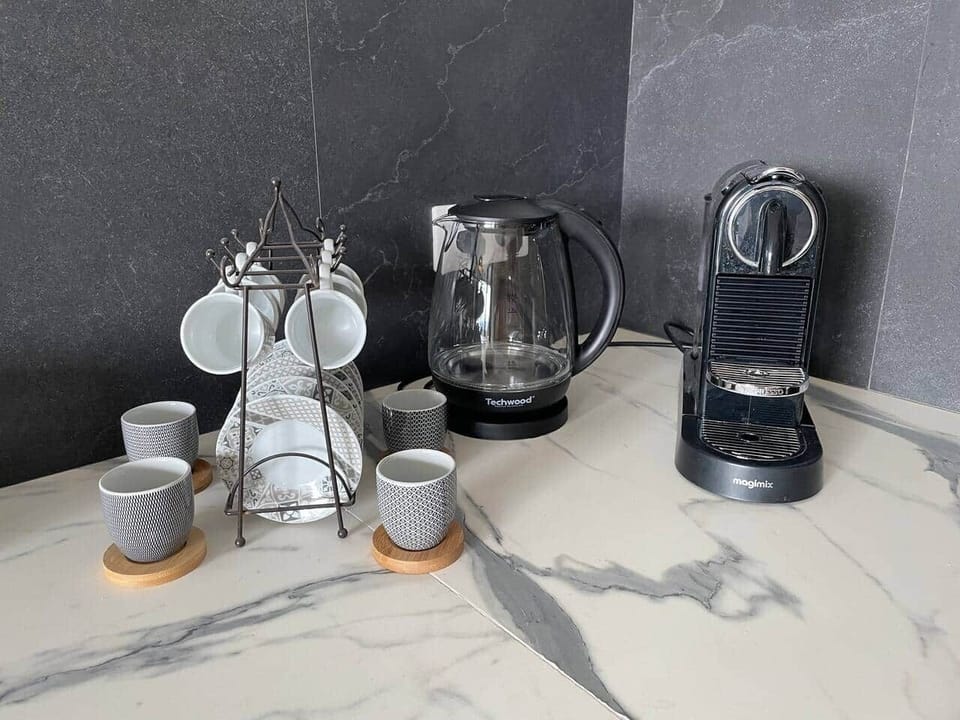 Une pause café , une infusion