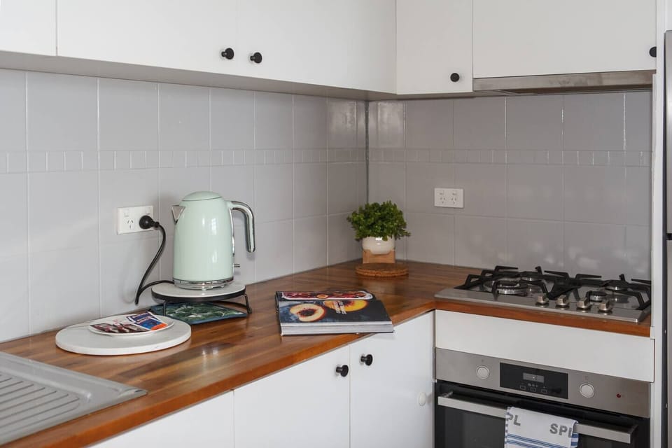 Shop for fresh produce at the local market and cook at home, you will find everything needed in the kitchen to prepare meals when you're not dining out.