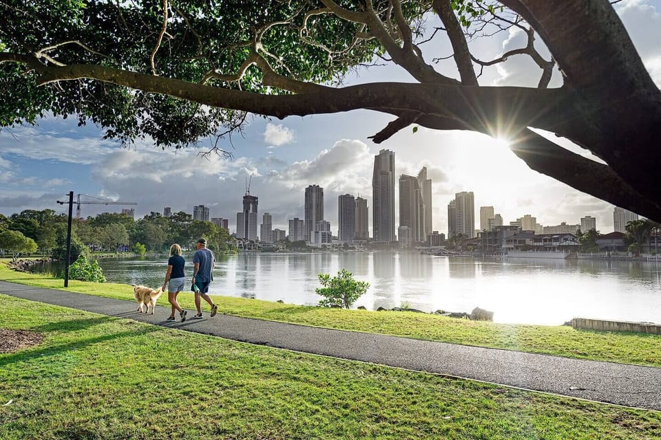 Explore the area on foot with scenic walks along the river.