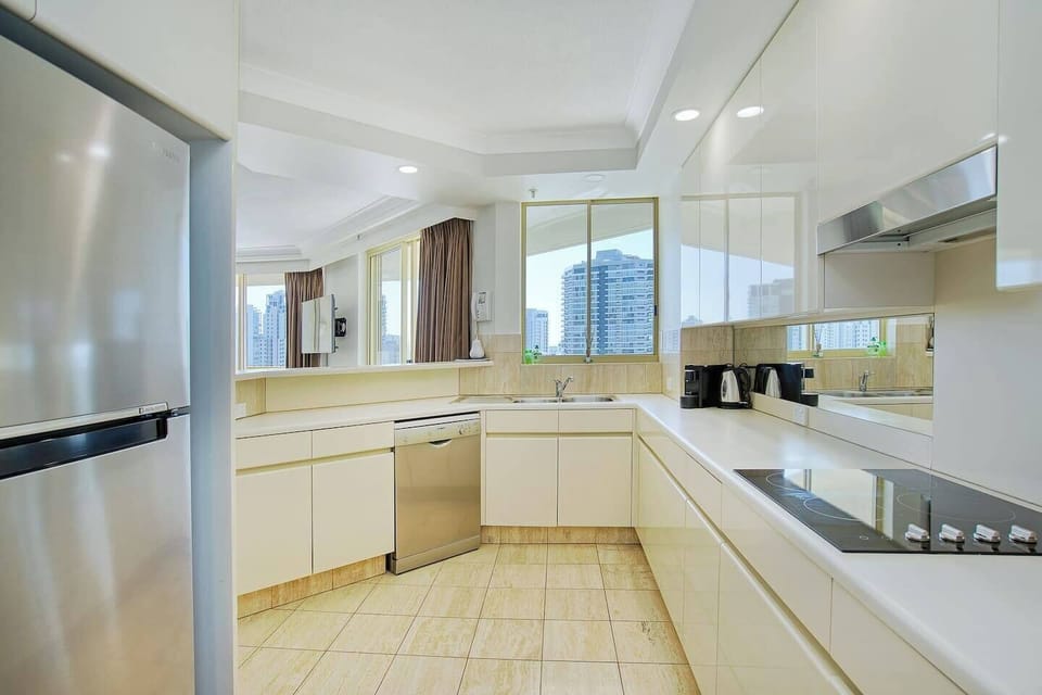 Enjoy the fully-integrated kitchen, perfect for cooking up a storm. It Includes a new Bosch Oven and Microwave, stove top, fridge freezer, dishwasher, coffee machine, toaster and kettle plus lots of cooking utensils, pots and pans