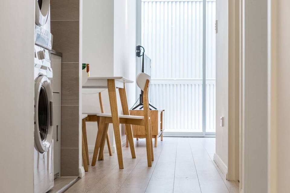 Within the apartment there is also internal laundry facilities, ideal for longer stays. It includes a washer, dryer and ironing facilities.

