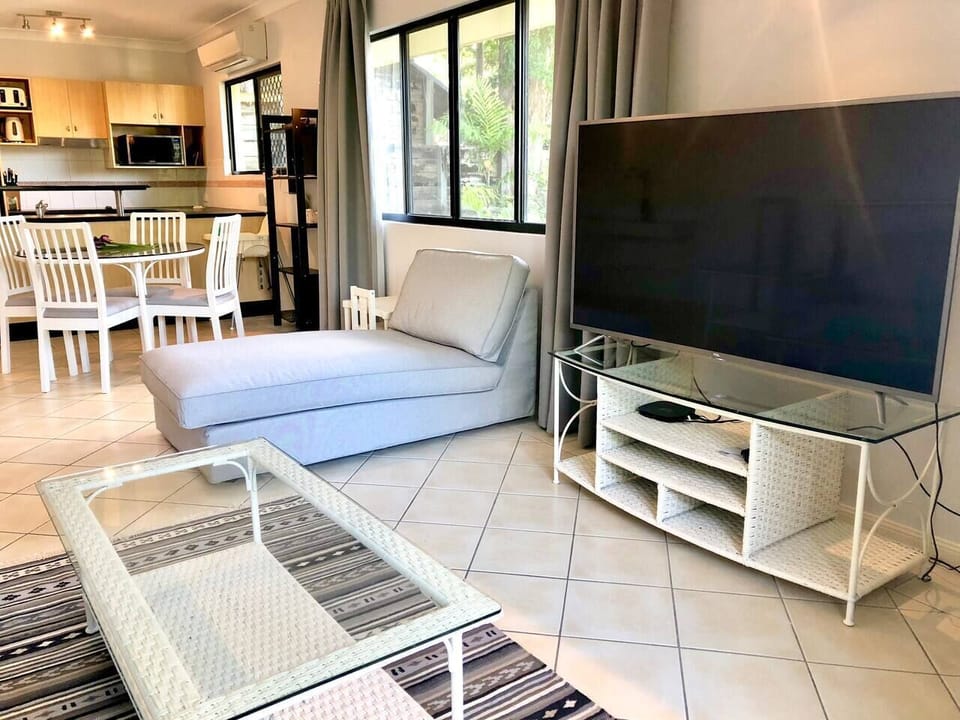 Enjoy movie nights at home thanks a large TV and Wi-Fi throughout catering to all your entertainment needs.