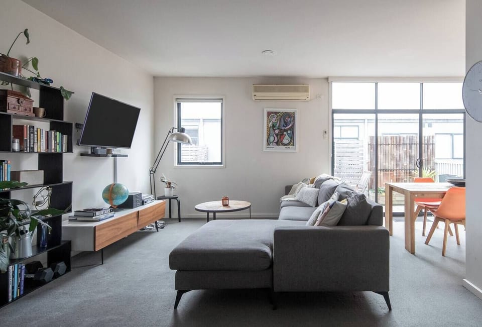 A cosy and inviting living room, perfect for unwinding after a day of exploration.
