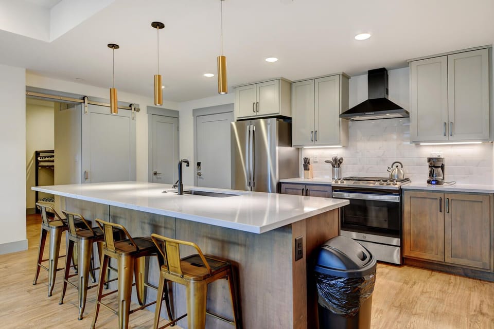 Two-Toned Custom Wood Cabinetry