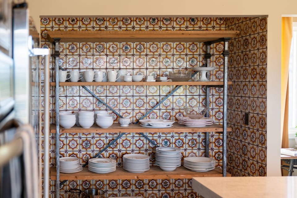 Fully-equipped kitchen.