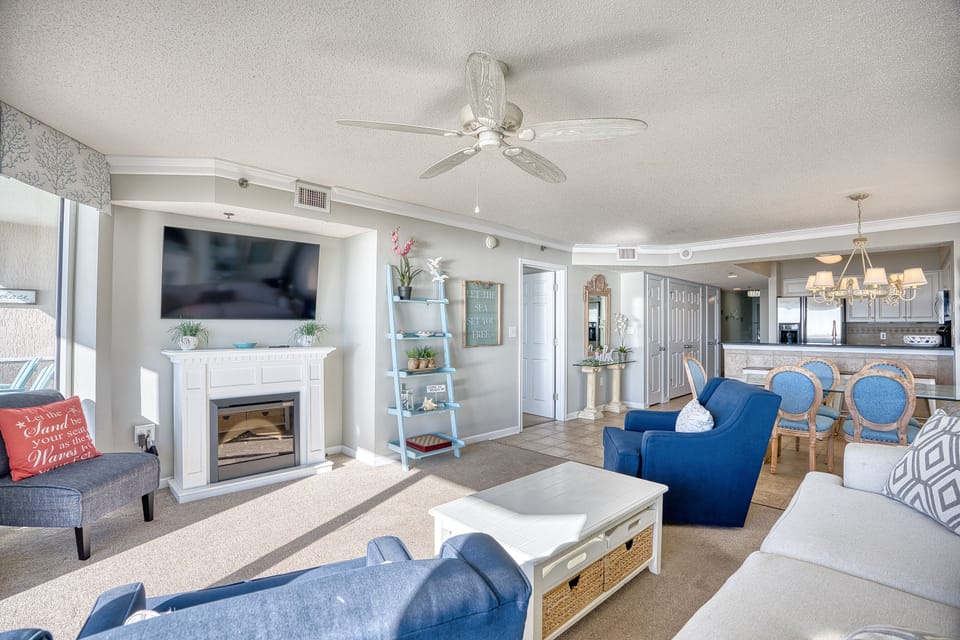 Living Room into Dining Room